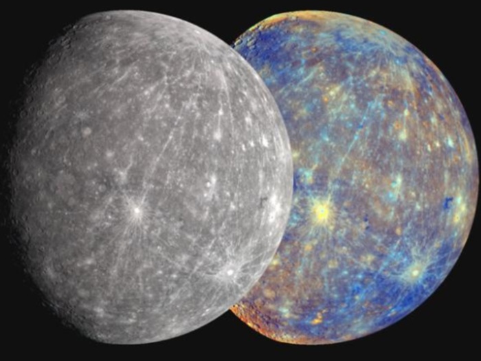 Mercúrio é um planeta seco, quente e quase não tem ar. O planeta fica a quase 58 milhões de quilômetros do Sol e não tem lua nem atmosfera. Fica tão perto ...