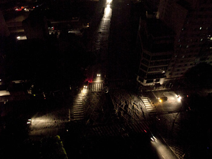 Vista da região central de São Paulo