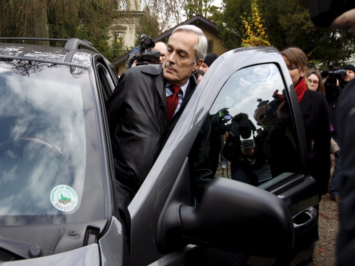 Advogado do diretor de cinema Roman Polanski, visita a prisão de Winterthur, na Suíça. O tribunal suíço concordou na liberação de Polaknsi mediante a fianç...