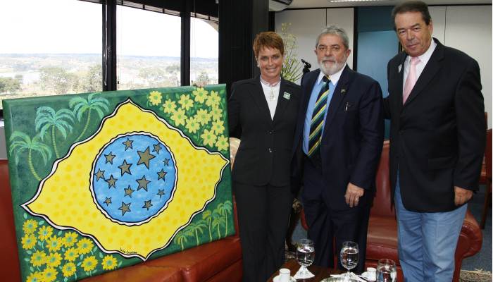 Leila Cordeiro, Lula e Eliakim Araújo
