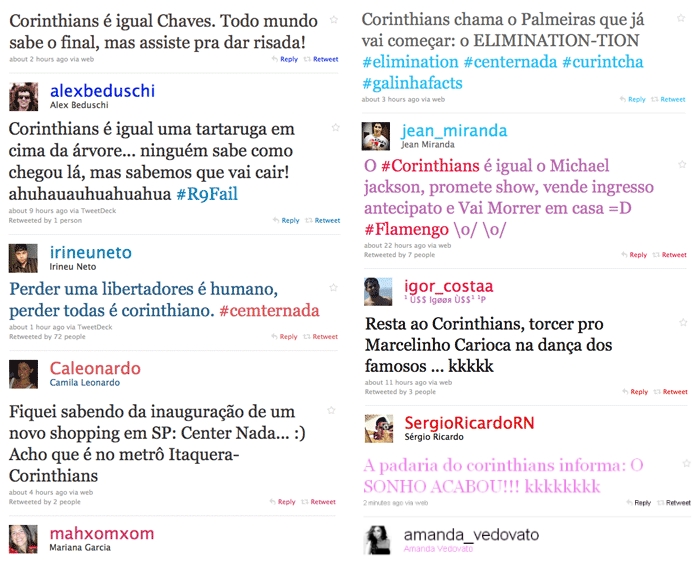 Twitter Corinthians