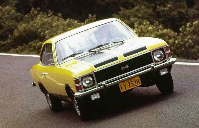 Chevrolet Opala SS A vers o esportiva do Opala surgiu em 1970 e 