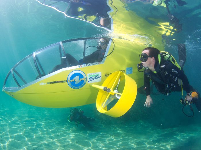 Submarino pedaladas pedal