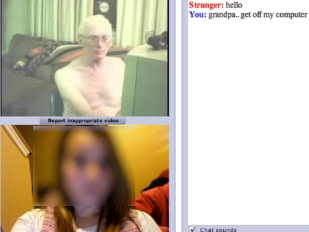 Chatroulette, pornografia