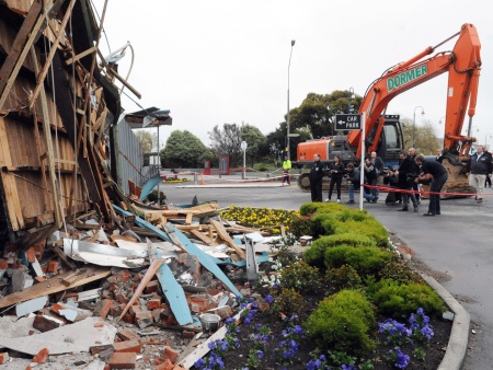Nova Zelândia máquina terremoto HG