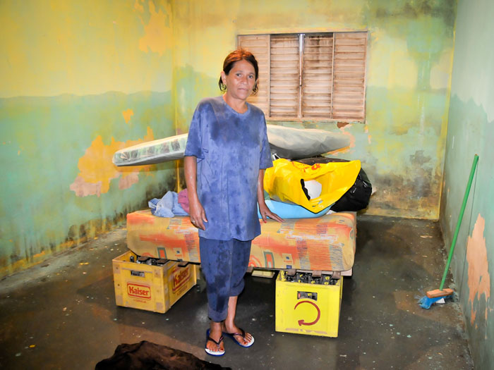 cama improvisada sumaré