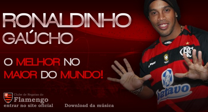 Reprodução/www.flamengo.com.br