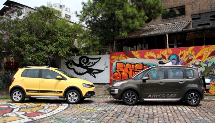 Air Cross Cross Fox frente a frente