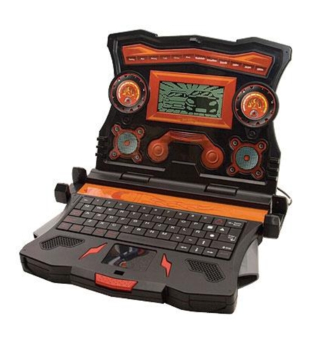 Linha de notebooks infantis baseada na série Hot Wheels. São 3 modelos: Laptop Hot Wheels Júnior (R$ 89), com formato de carro de corrida e oito atividades...