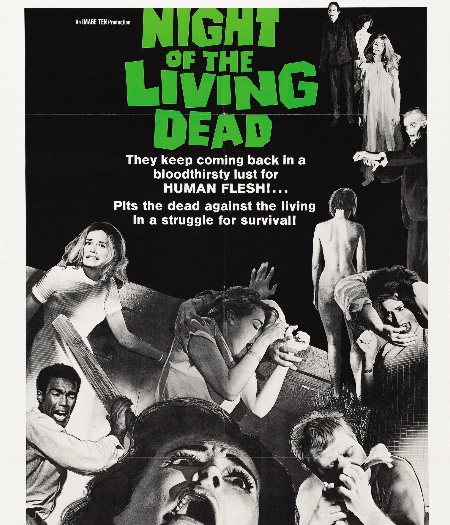A Noite dos Mortos Vivos 1968 (Dublado e Legendado) George A. Romero Versão P&B