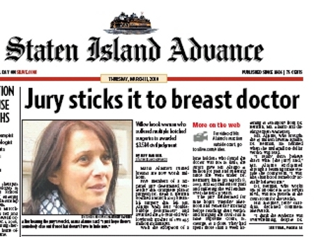 Reprodução / Staten Island Advance