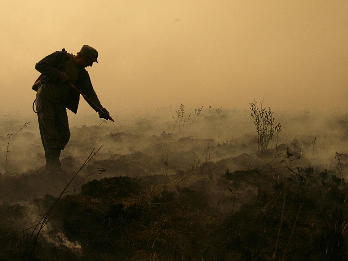 rússia, incêndio