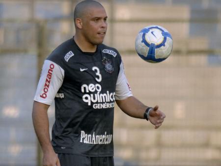 Ronaldo, treino Corinthians