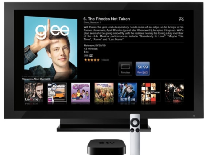 Apple TV, Glee