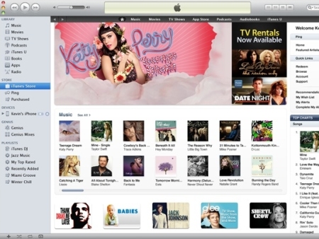 iTunes, Apple