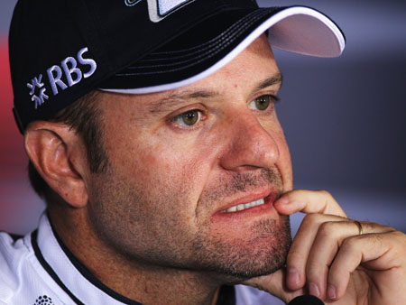 Barrichello tenta renovar seu contrato com a Williams (Paul Gilham/Getty Images) rubinho-450