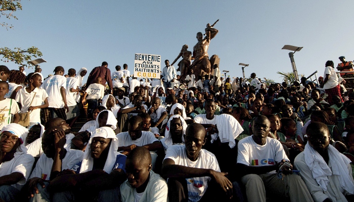 senegal, estudantes, haiti