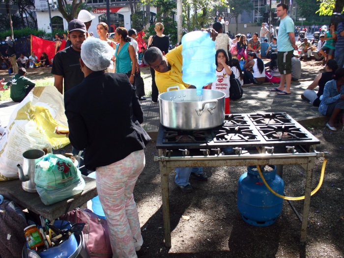 acampamento sem-teto centro sp