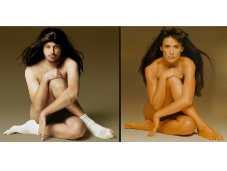 Danilo Gentili se oferece para ser dubl&ecirc; de Demi Moore - Famosos ...
