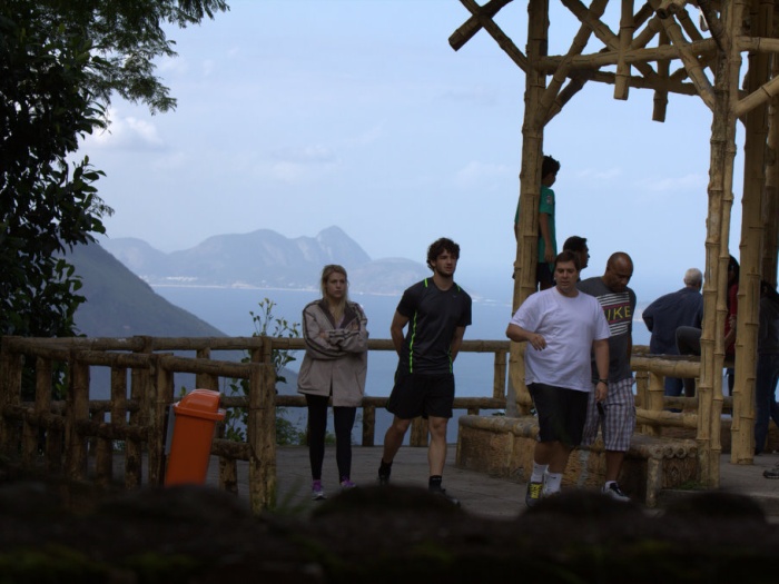 Alexandre Pato e Bárbara Berlusconi  passeiam pelo Rio de Janeiro