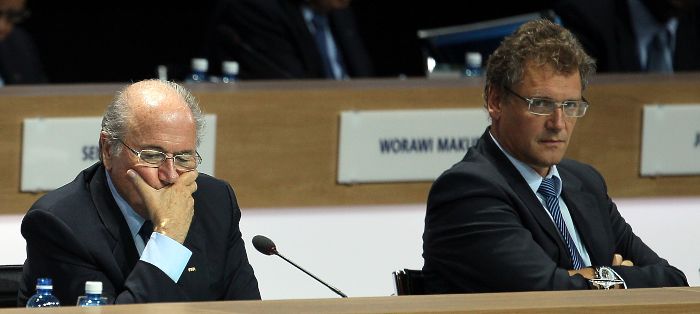 Fofa Joseph Blatter Jerome Valcke
