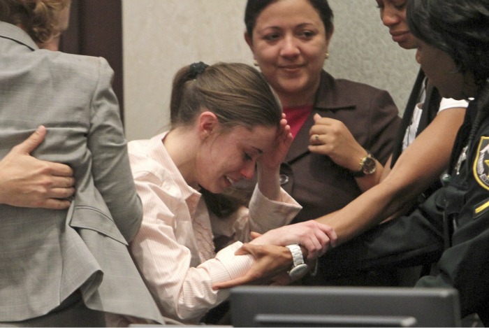 Casey Anthony foi absolvida da acusação de matar a filha de 2 anos (Red Huber/Reuters) Casey Anthony absolvida