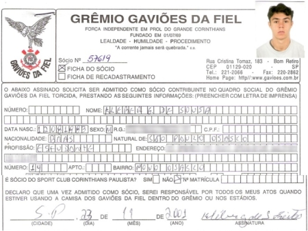 kleber gaviões 450