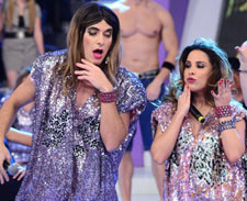 Melhor do Brasil: Rodrigo Faro fica "grávido" e dança hits de Wanessa