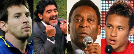 Maradona diz que Pelé "tomou remédio errado" por preferir Neymar a Messi