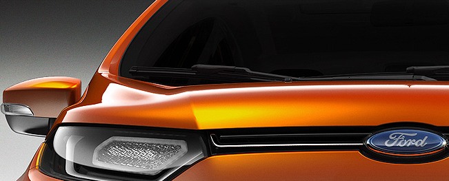 A Ford divulgou a primeira imagem oficial do novo EcoSport. O teaser antecipa como será a frente do utilitário esportivo compacto, que deverá ser revelado ...