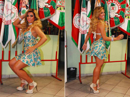 Miss Bumbum &eacute; nomeada musa dos compositores da X9 Paulistana ...