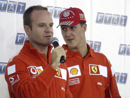 Schumacher Barrichello 450