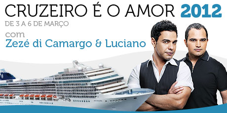 Participe e tenha a oportunidade de ir ao Cruzeiro é o Amor 2012