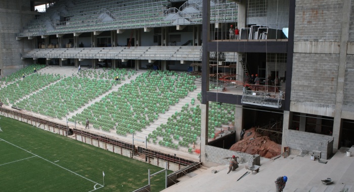 Imagem de fora do estádio - Picture of Arena Independencia - Campo