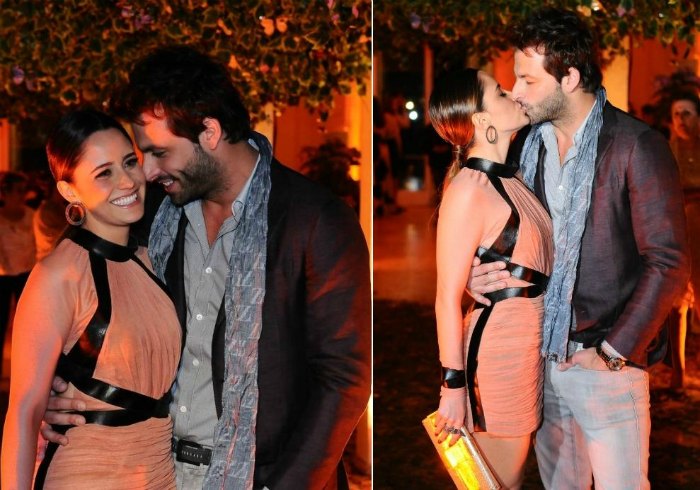 Fernanda Vasconcellos e Henri Castelli