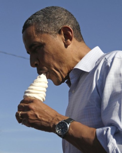 Reprodução/Obama Eating Things