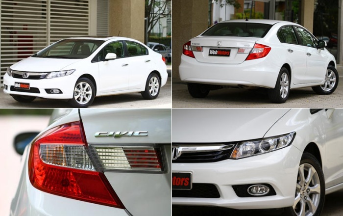 Nona geração do sedã médio ficou mais conservadora, mas visual ainda é bem acertado (Mario Villaescusa/Webmotors) Honda Civic 1 G