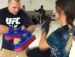 Carol Dias treina com lutador do UFC e mostra potencial