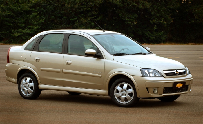 4º: Chevrolet Corsa — 2.807 ocorrências