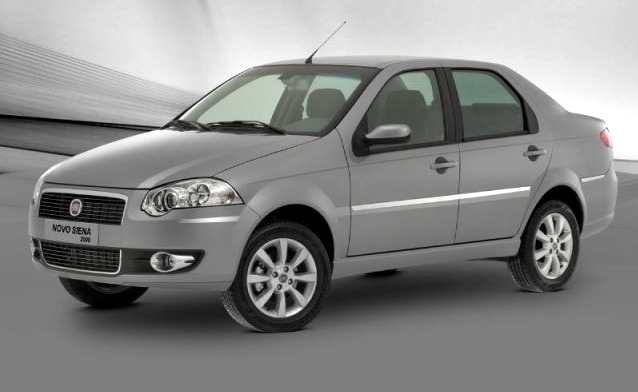 11º: Fiat Siena — 1.118 ocorrências
