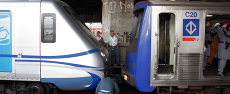 Diogo Moreira/AE Veja imagens do acidente no metrô <br>em São Paulo nesta manhã