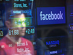 Veja as imagens do Facebook na Bolsa dos EUA