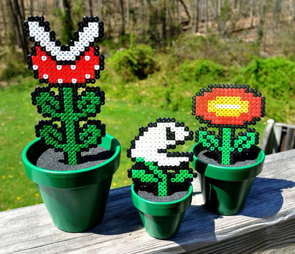 Decore seu jardim com plantinhas do Super Mario Bros