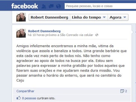 "A fam&iacute;lia est&aacute; chocada. Foi uma barbaridade", diz filho de idosa ...