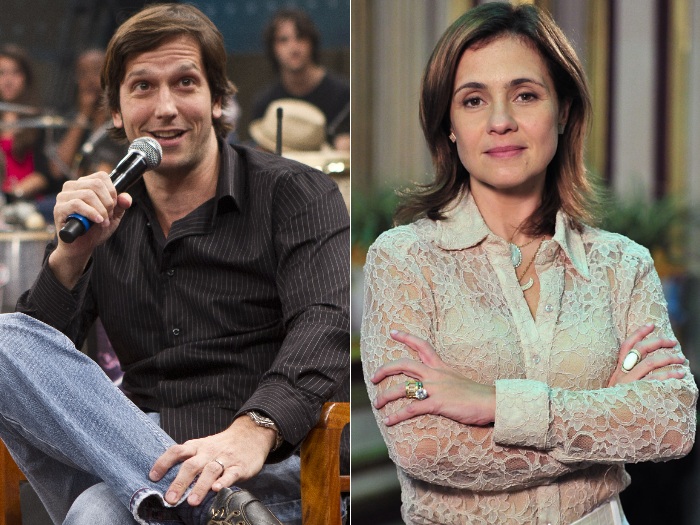Vladimir Brichta e Adriana Esteves