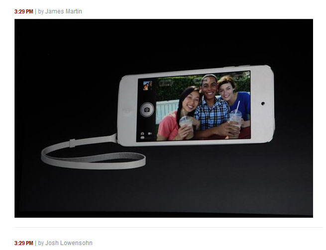 Veja as imagens do lan&ccedil;amento do iPhone 5 - Foto 17 - Tecnologia ...