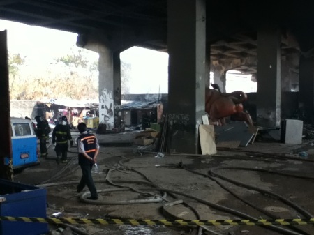Ap&oacute;s inc&ecirc;ndio, viaduto Orlando Murgel ficar&aacute; interditado por oito ...