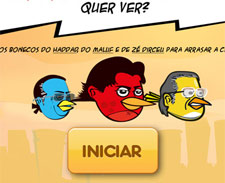 Serra lança jogo cover de Angry Birds para atrair eleitores no Facebook