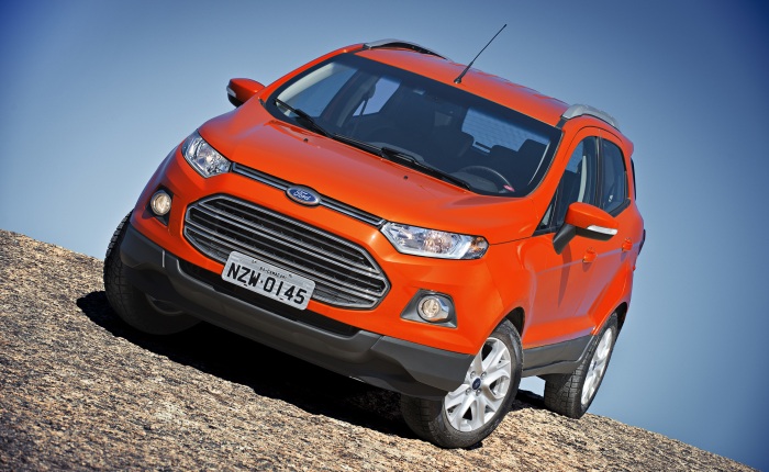 Ford Novo EcoSport (etanol/gasolina): 7/10,2 (cidade) e 8,4/12,2 km/l (estrada)