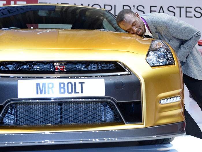Carr&atilde;o dourado de Bolt &eacute; vendido por mais de R$ 400 mil - Foto 1 ...